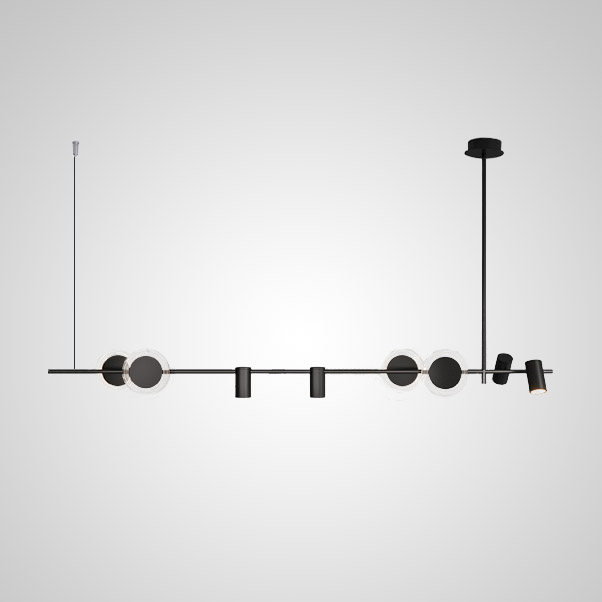 Подвесной светильник HELVIG Black by ImperiumLoft