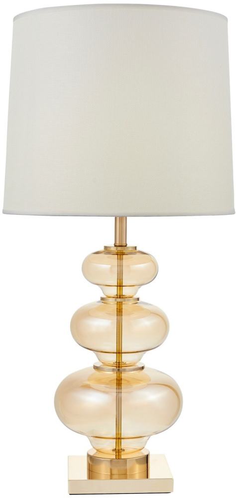 Интерьерная настольная лампа Lumina Deco LDT 303 F.GD+WT
