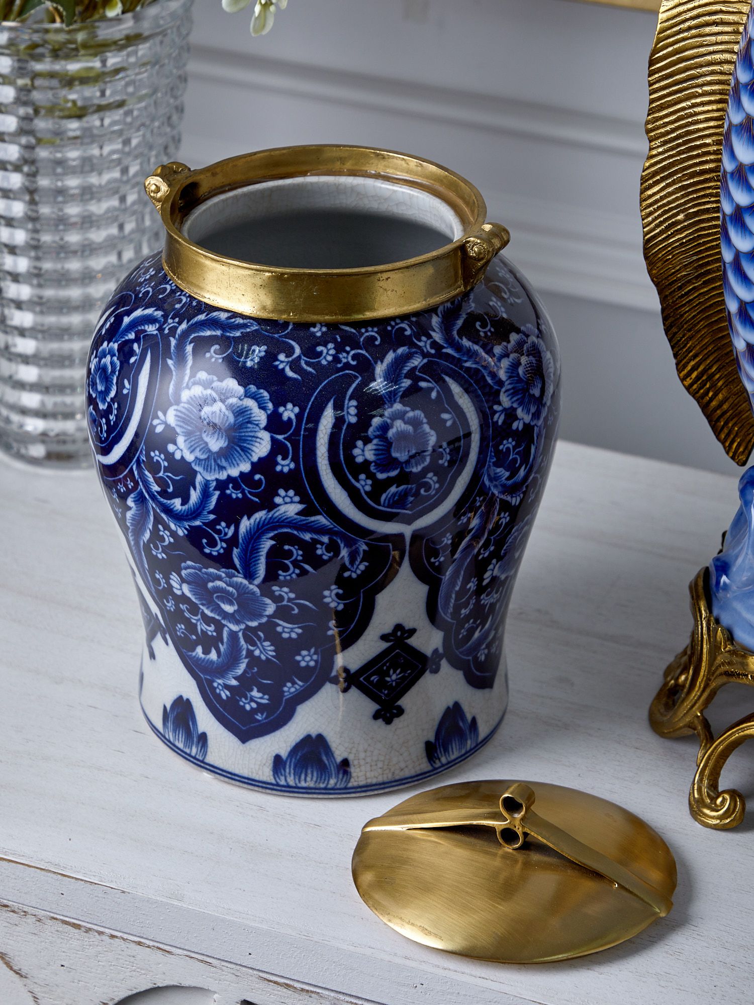 Ваза с крышкой Glasar A141EC/QEN206