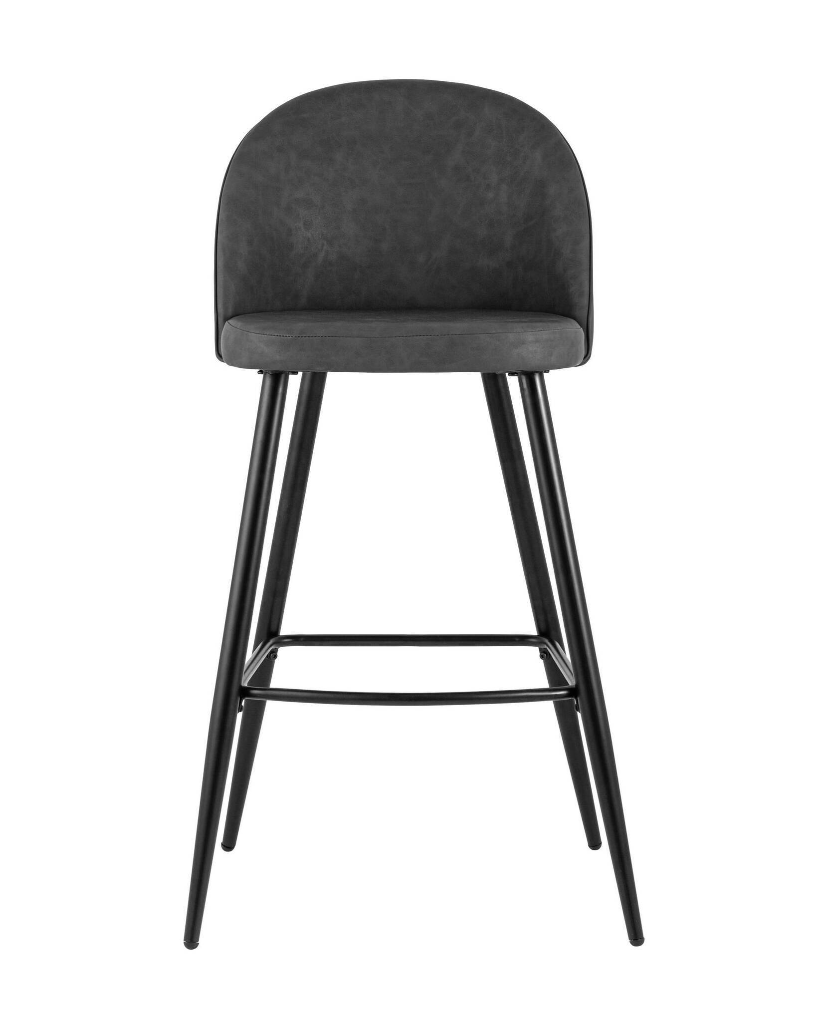 Стул барный Лион темно-серая экокожа Stool Group