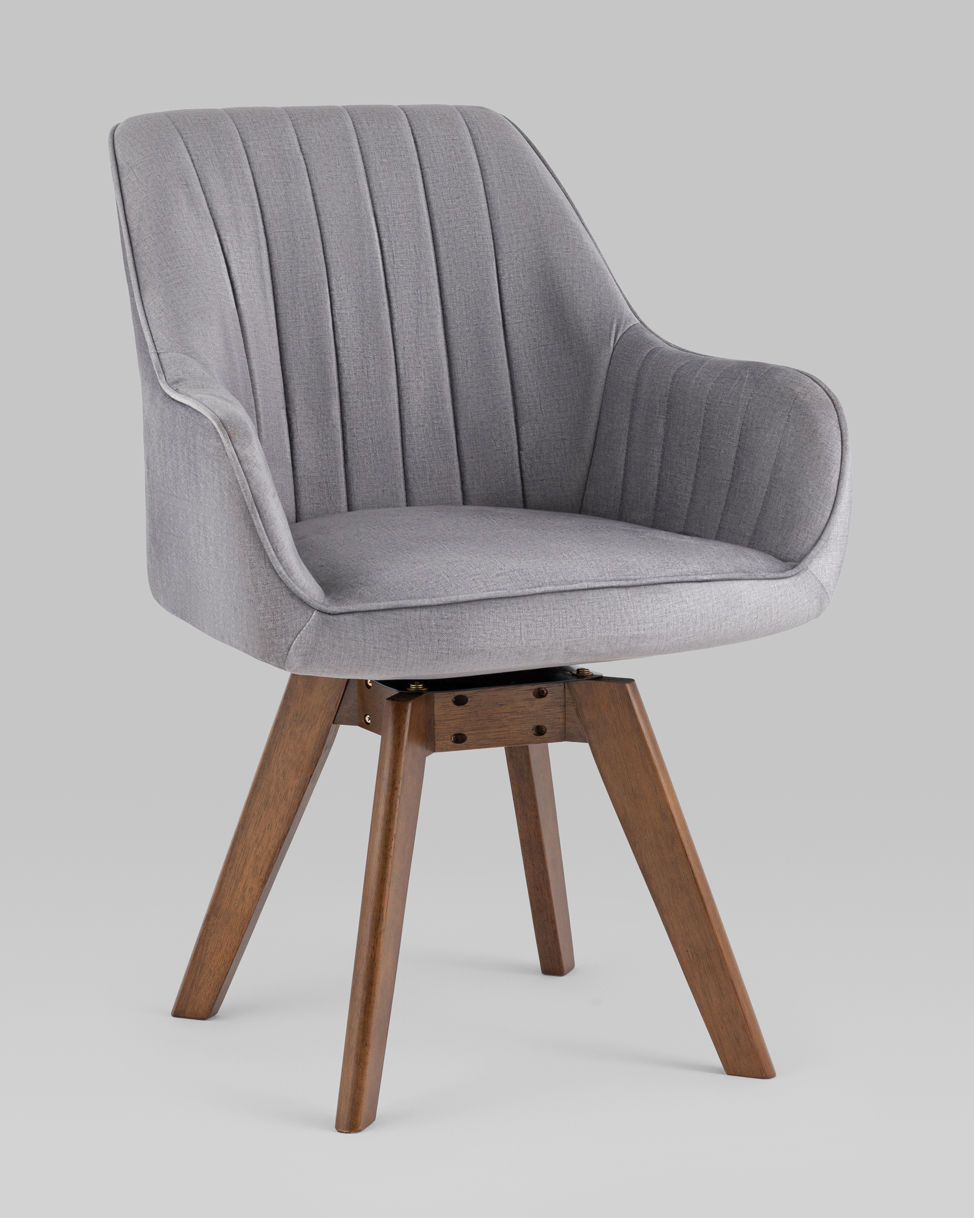 Стул обеденный вращающийся MANS NEW серый Stool Group
