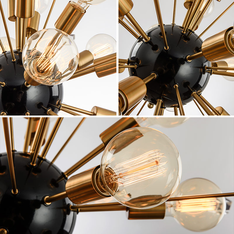Подвесная люстра Chandelier Tivoli S Black by ImperiumLoft