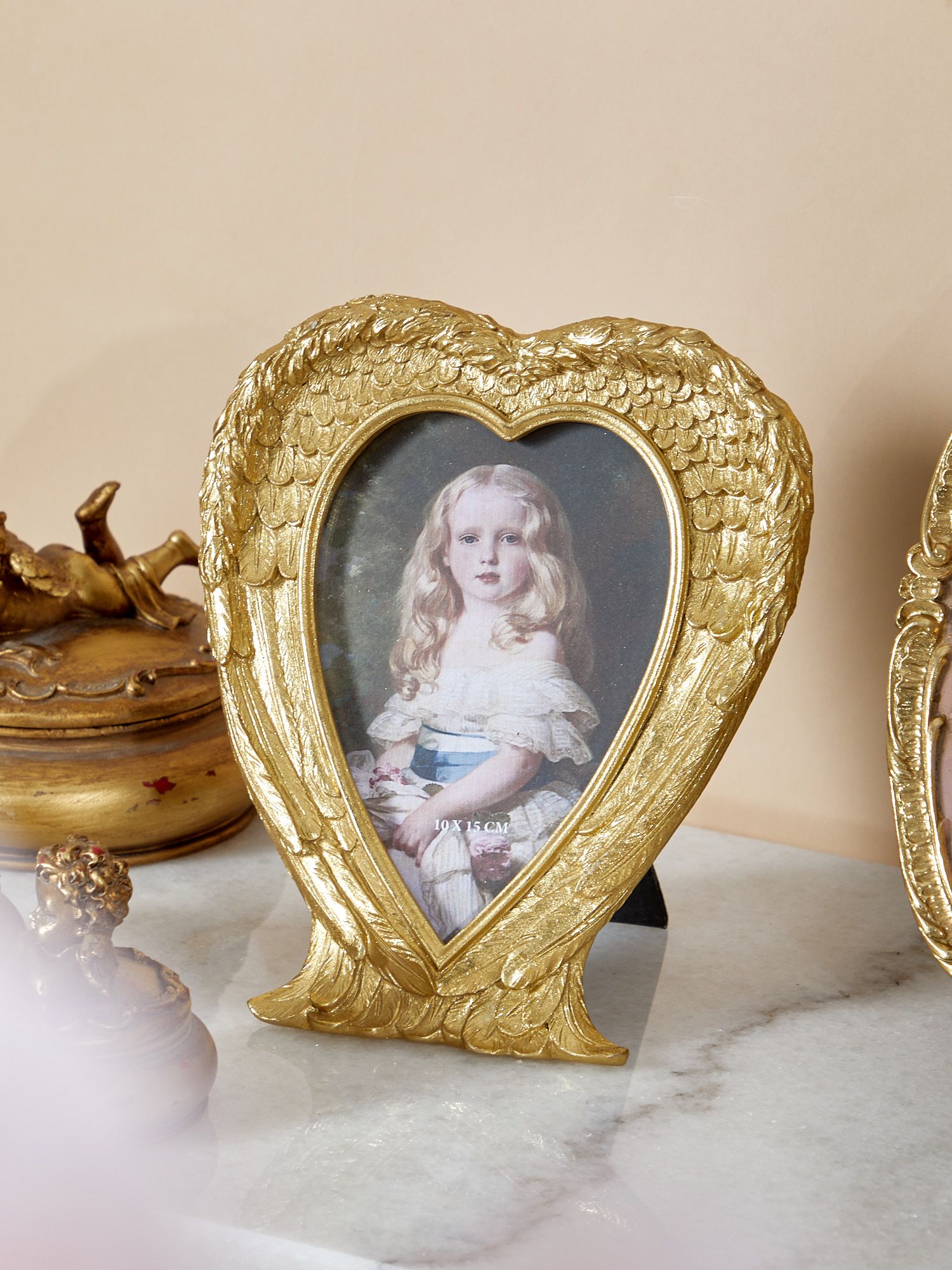 Фоторамка настольно-настенная, под старину Glasar 28-731