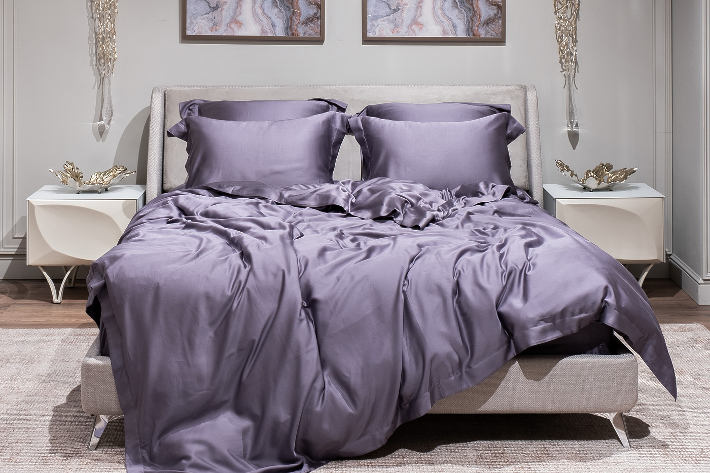 Пододеяльник Сопрано 220х200см сиреневый Garda Decor 131SH-4297-POD SOPR SIR