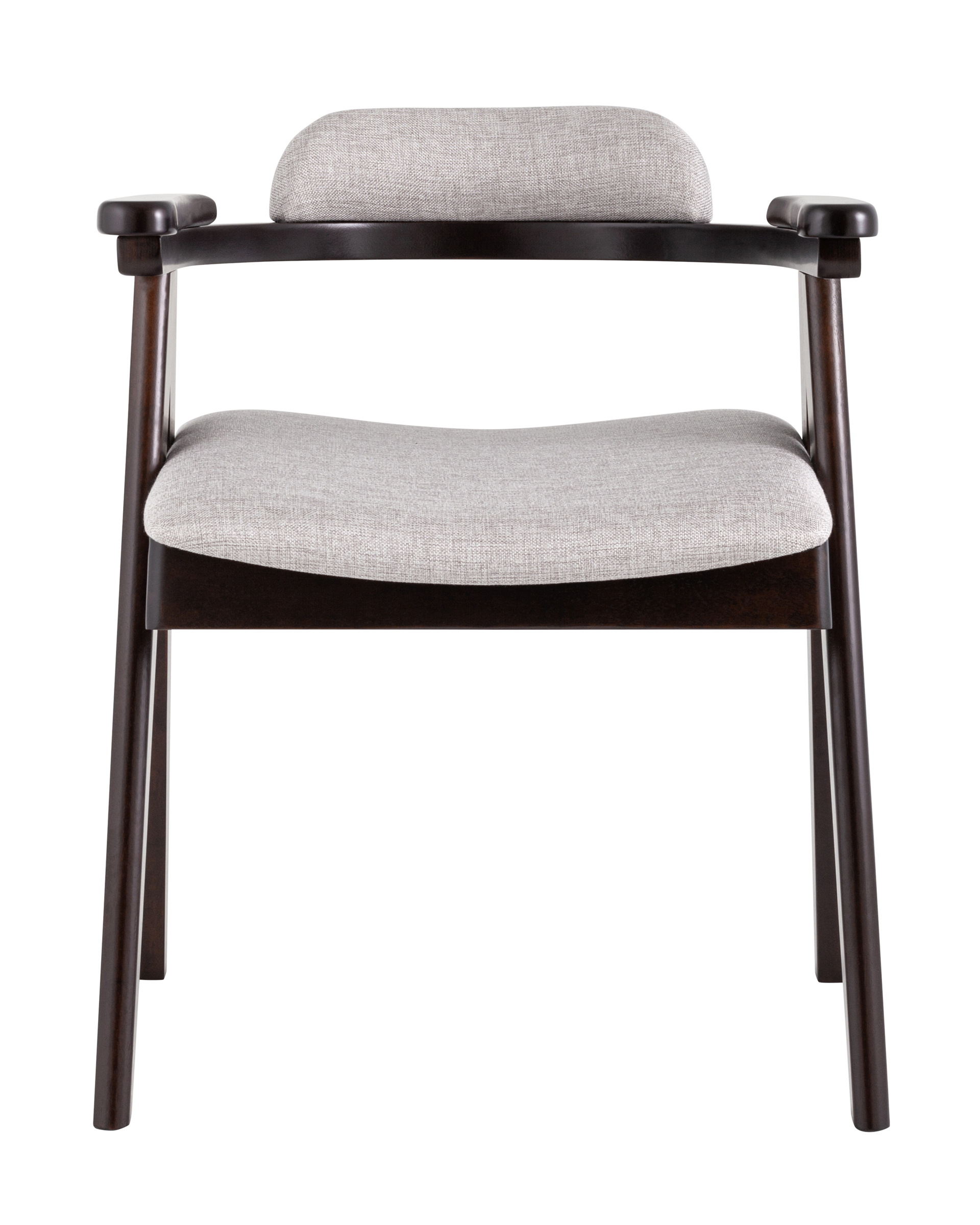 Стул обеденный OLAV массив гевеи светло-серое Stool Group