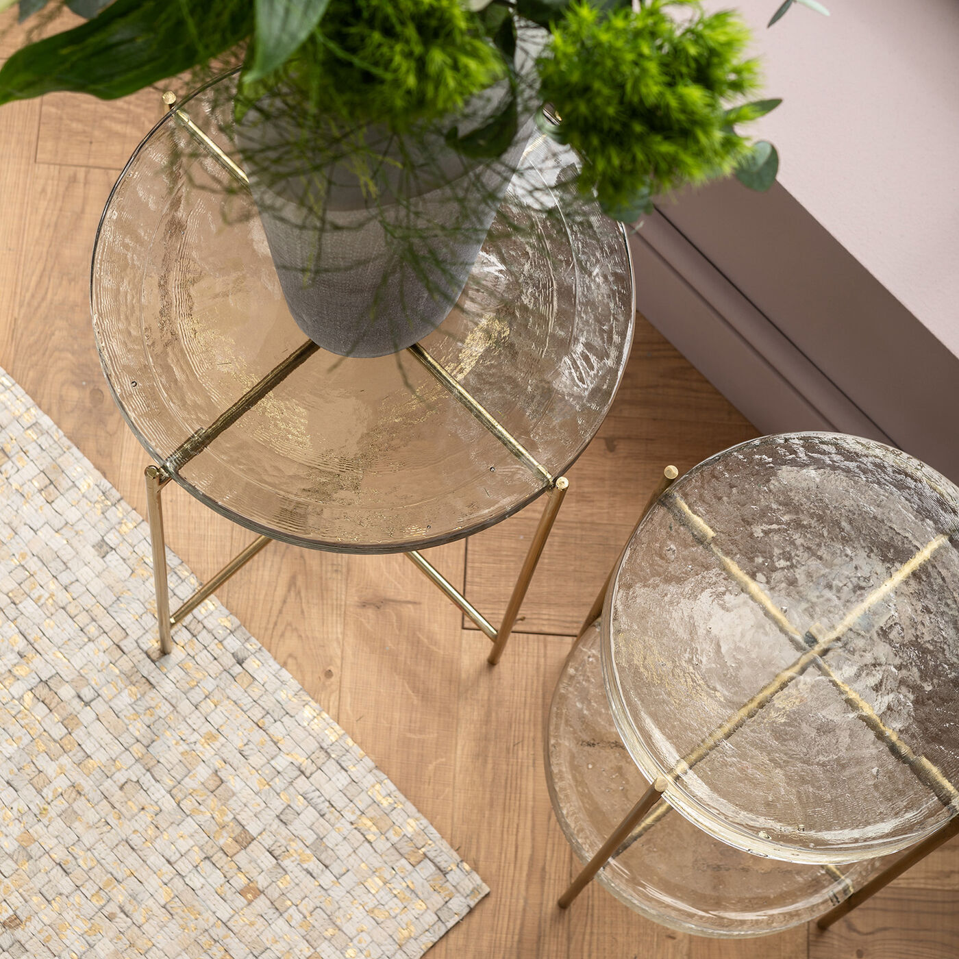 Столик приставной KARE Ice 81143