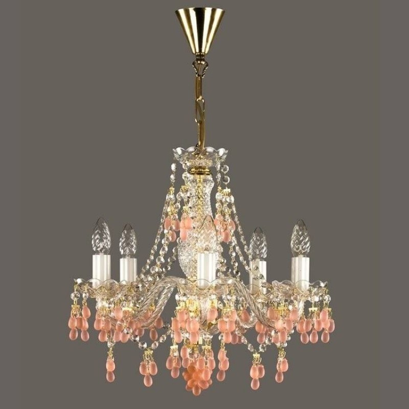 Люстра Artglass ROSANA V. VINO ROZALIN