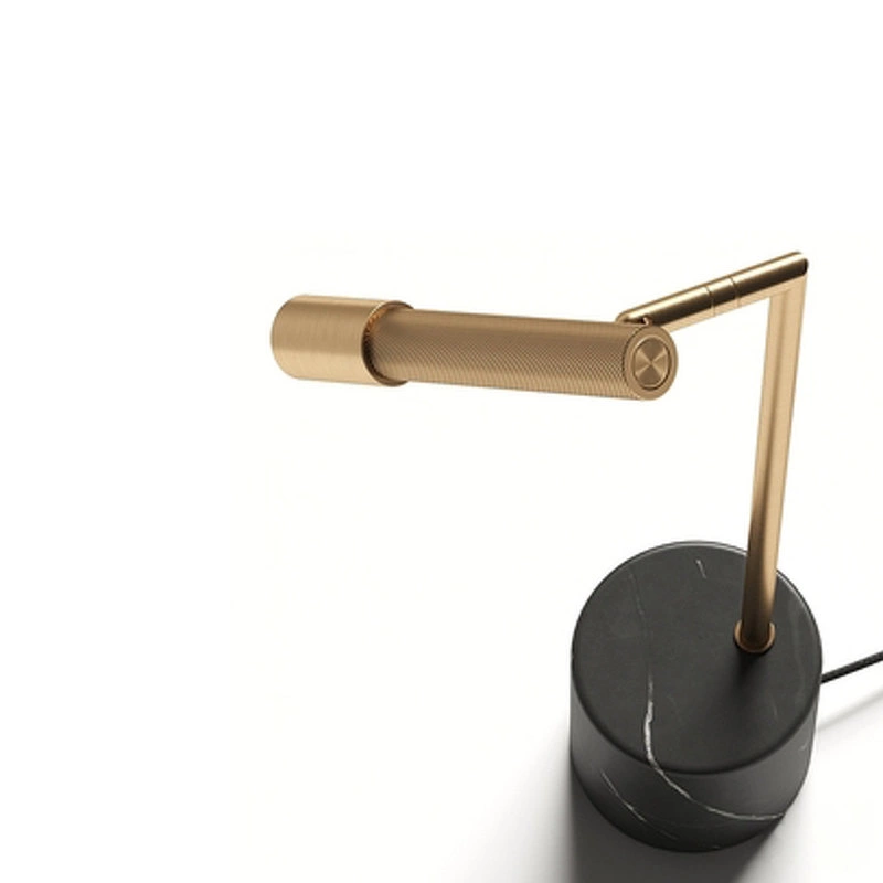 Настольная лампа Ycro черный - латунь Aromas del Campo