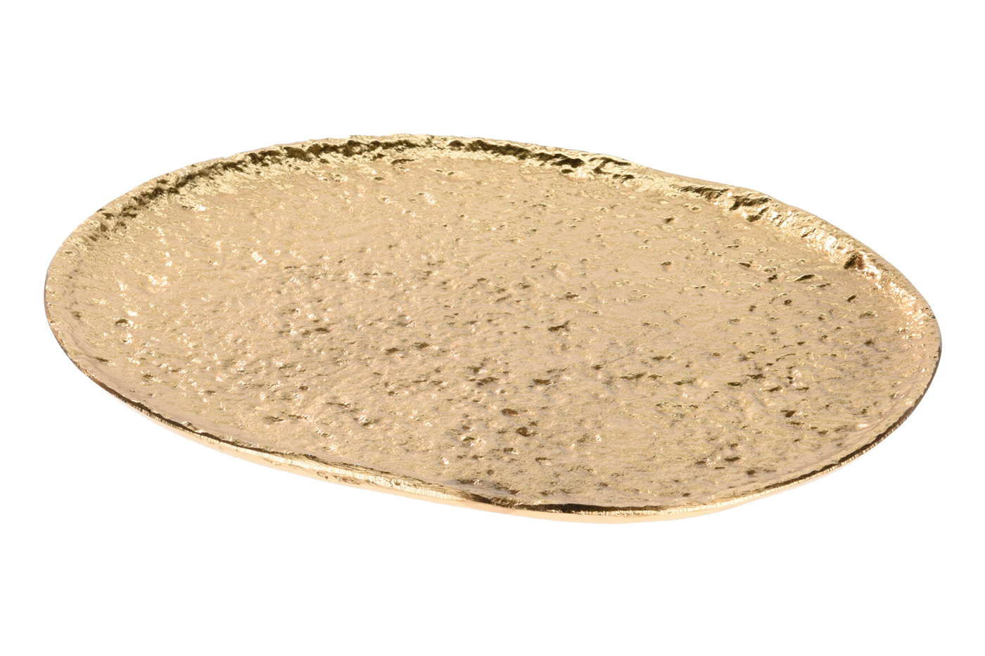Поднос овальный металлический золото Garda Decor A98021190
