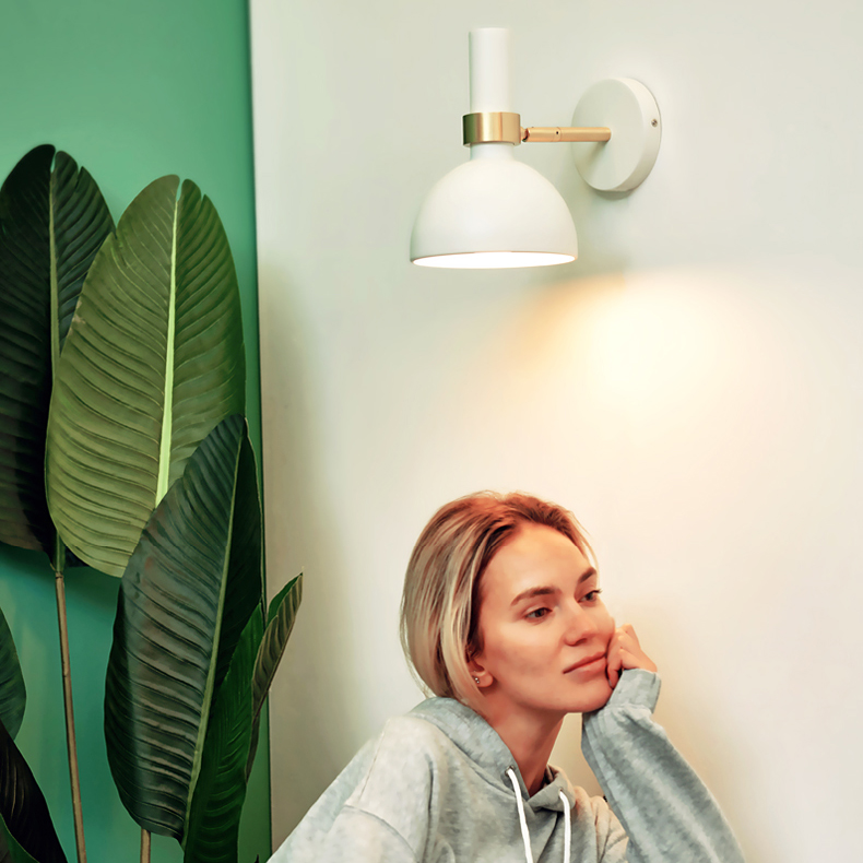 Настенный светильник LARRY Wall 1L White by ImperiumLoft