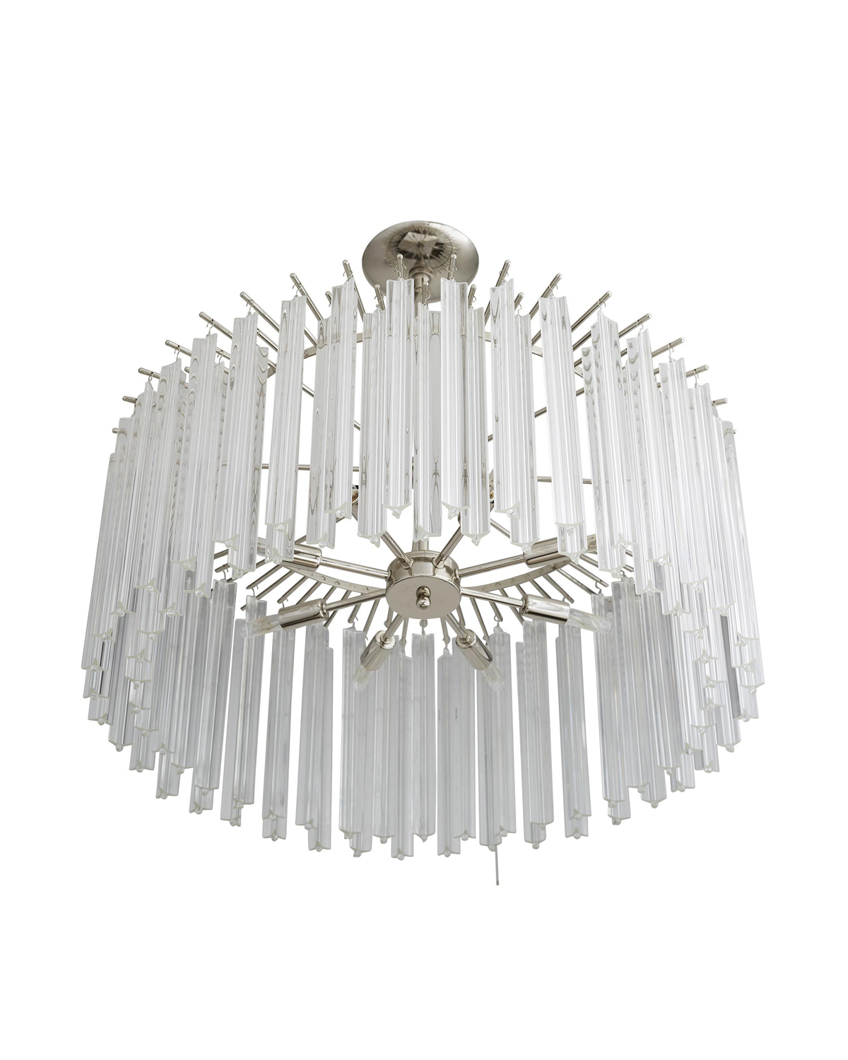 Люстра Aзра nickel Louvre Home LHLCH6659PQS/PN