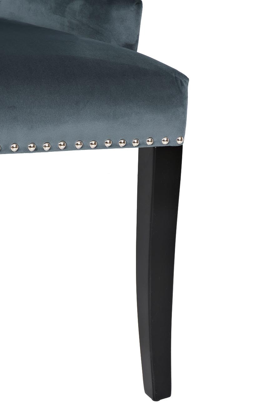 Стул велюровый бирюзовый Garda Decor 236-2K-БИРЮЗА-Riv87