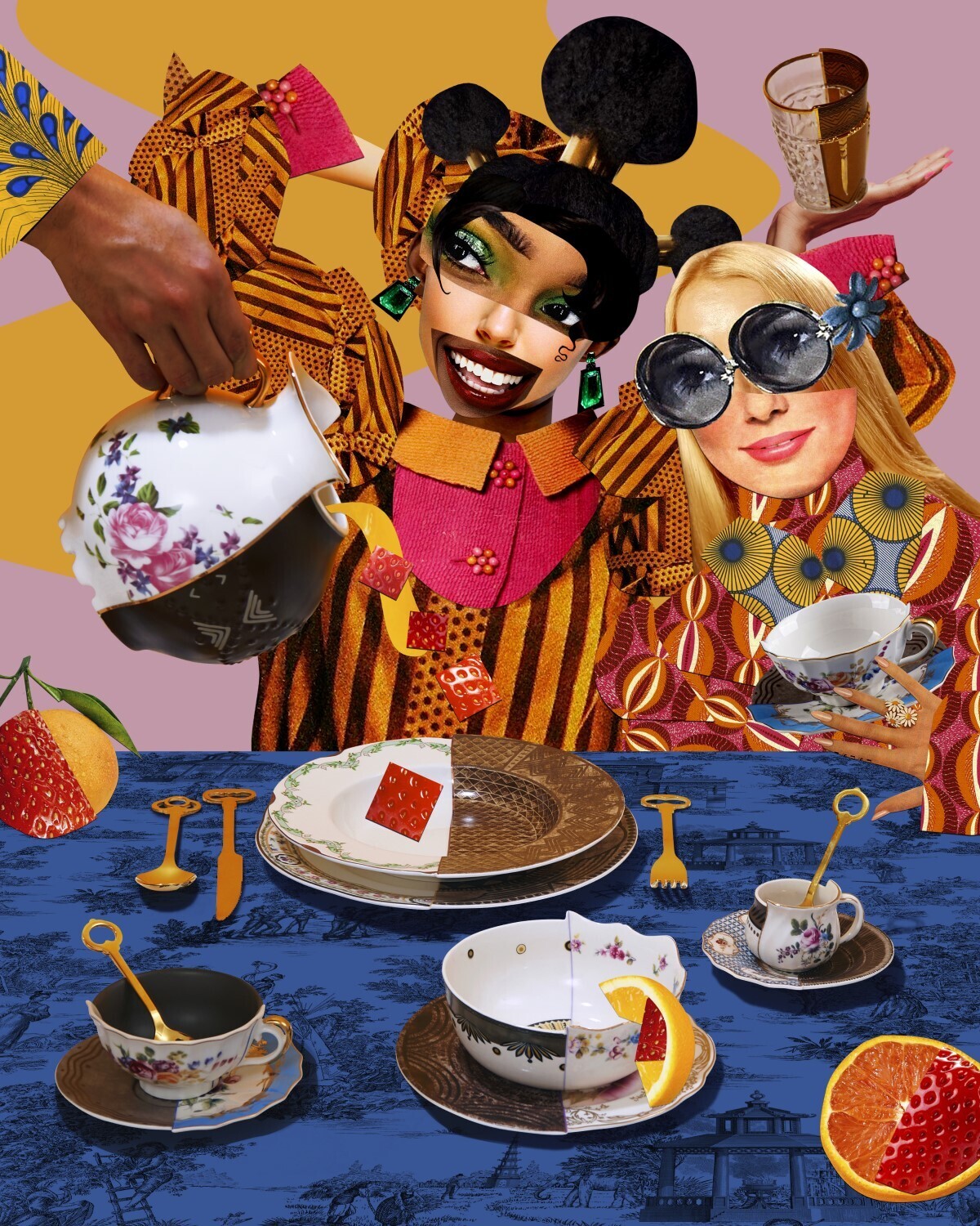 Десертная тарелка Seletti Nok 09123