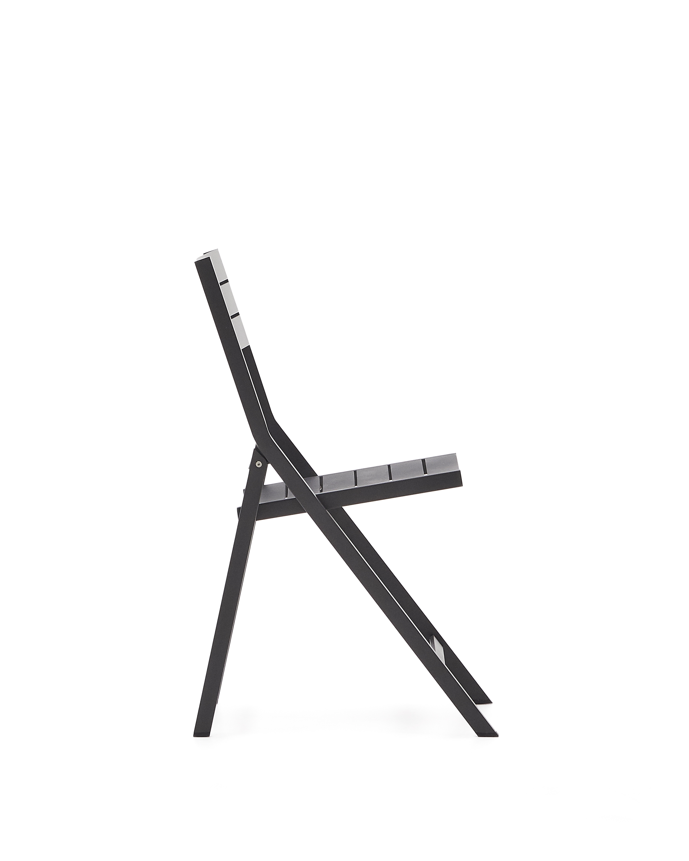 Складной садовый стул Torreta из алюминия с черной отделкой La Forma 191722