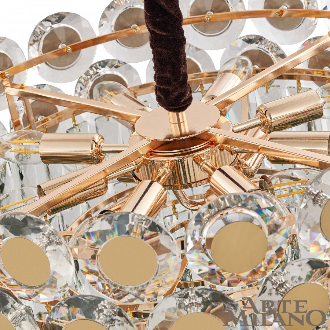 Люстра подвесная 97188.D550.H260.E14.12 G Arte Milano