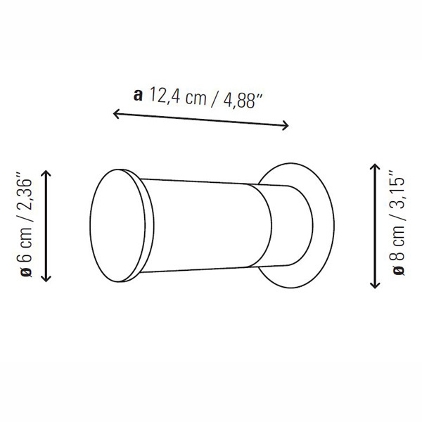 Настенный светильник Bover KLAR Opal