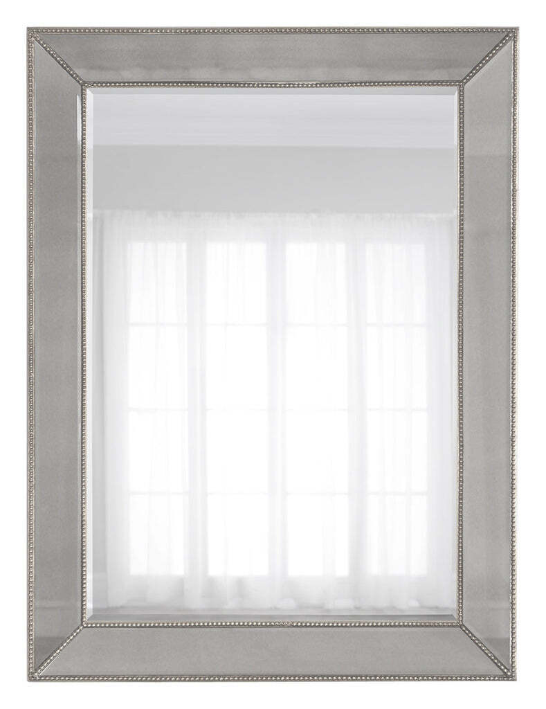 Зеркало в серебряной раме Франческо Louvre Home LH004S-ZSWA