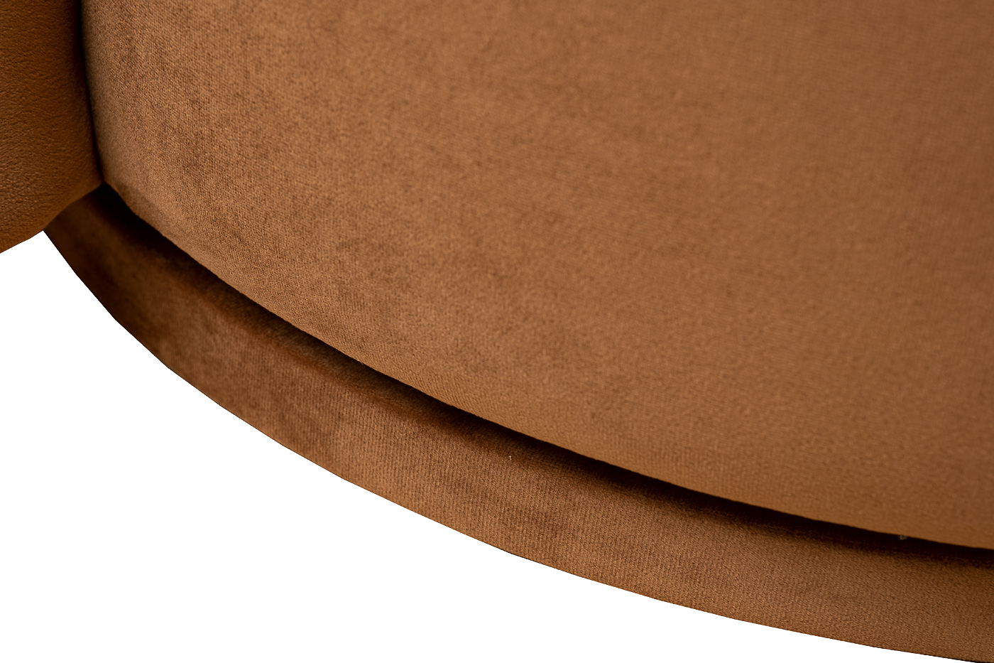 Кресло Verona Basic вращающееся велюровое коричневое Garda Decor VERONA BASIC-Colt004