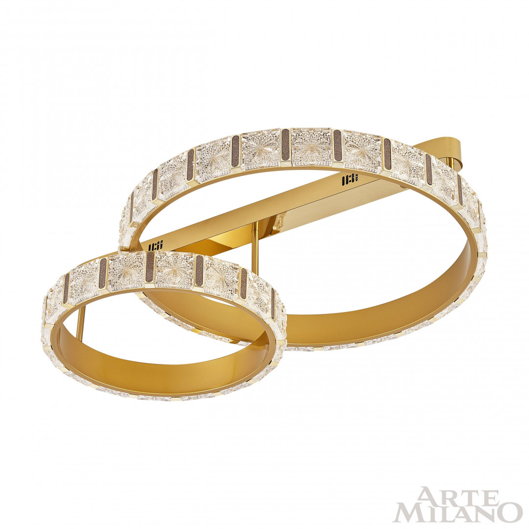 Светодиодный светильник с пультом 310183/D600-D400 GD Arte Milano