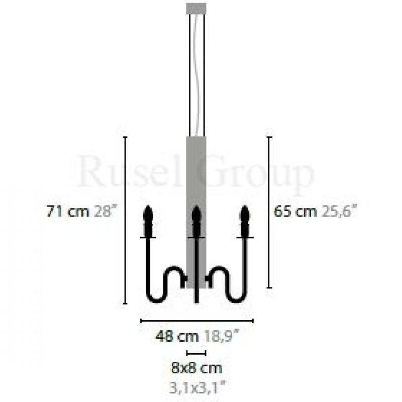 Подвесной светильник ILFARI WALTZ OF VIENNA H4+1