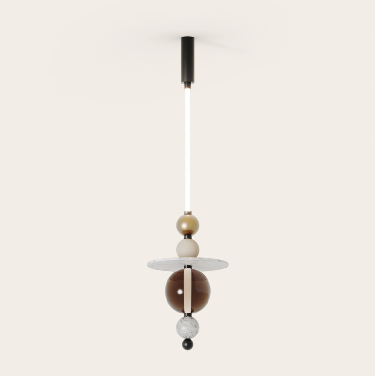 Подвесной светильник Yma C134 с аксс. 1347/20/TRA, 1347/25/ALAB, 1347/MARMOL, 1347/METAL, 1347/RESIN Aromas del Campo