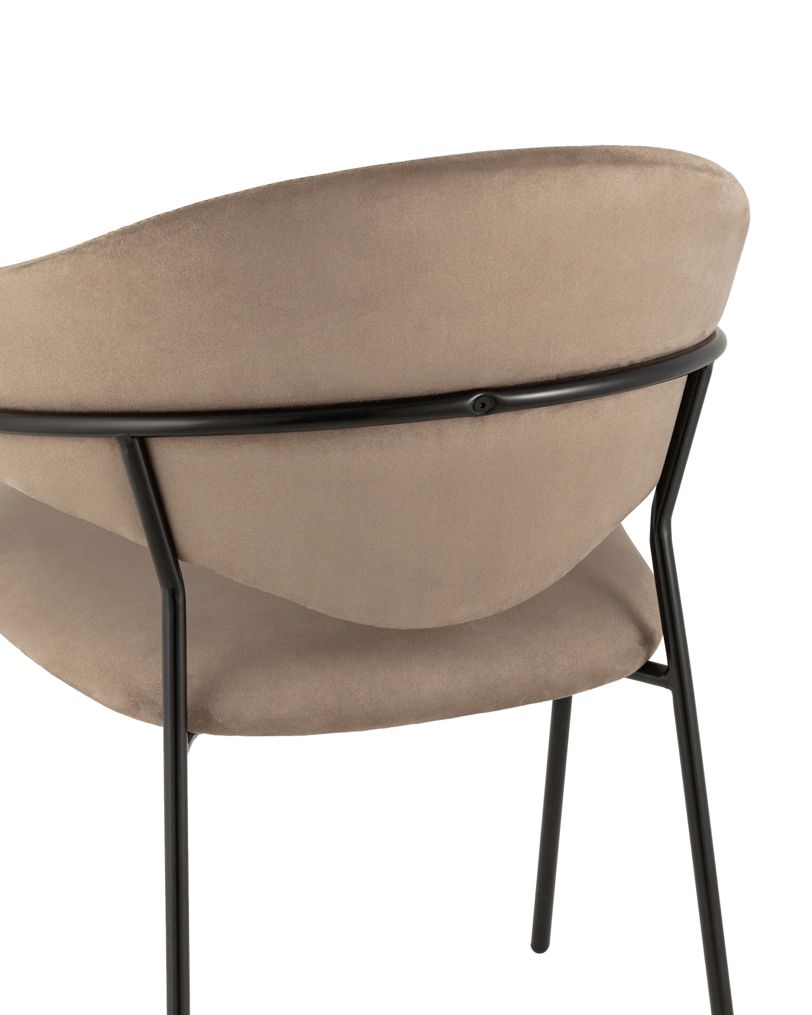 Стул Алексис искусственная замша мокко Stool Group