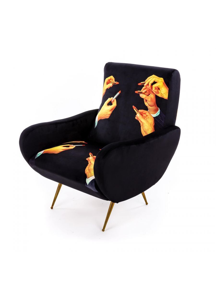 Кресло Seletti Lipstick Black 16075