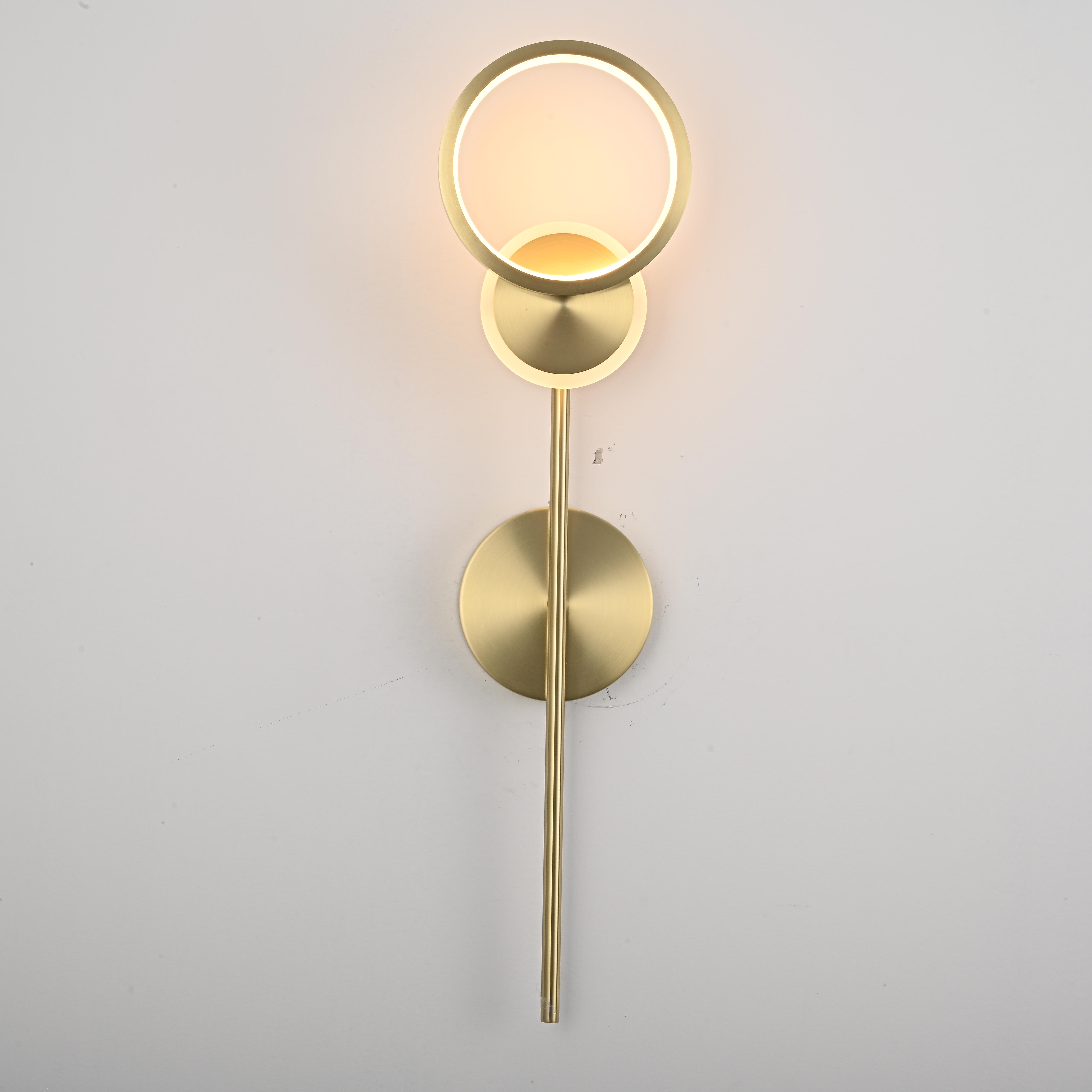 Настенный светильник ZINGY A Brass by ImperiumLoft