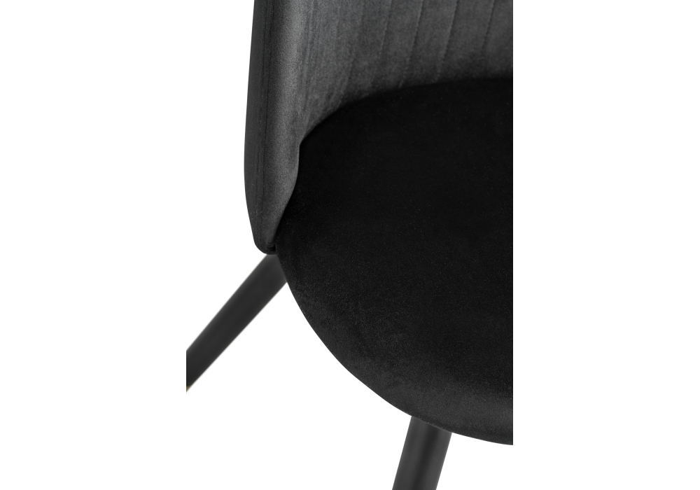 Стул Woodville Gabi black / black / gold 15381