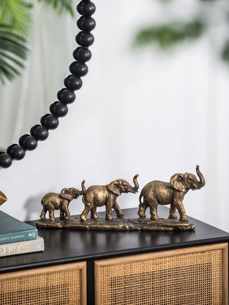 Декор Слоны Glasar 76885