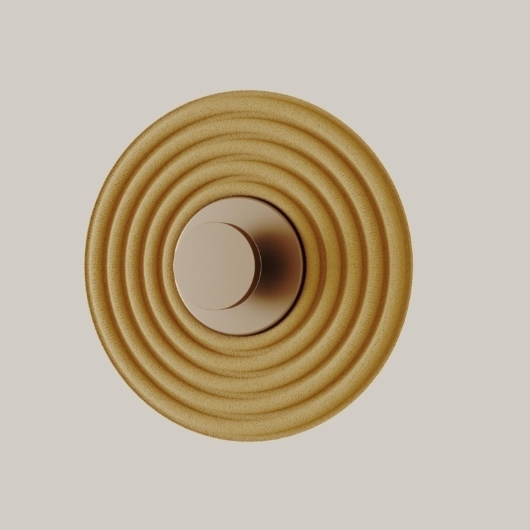 Бра Tico A1095/50 Matt black/Aged gold Aromas del Campo