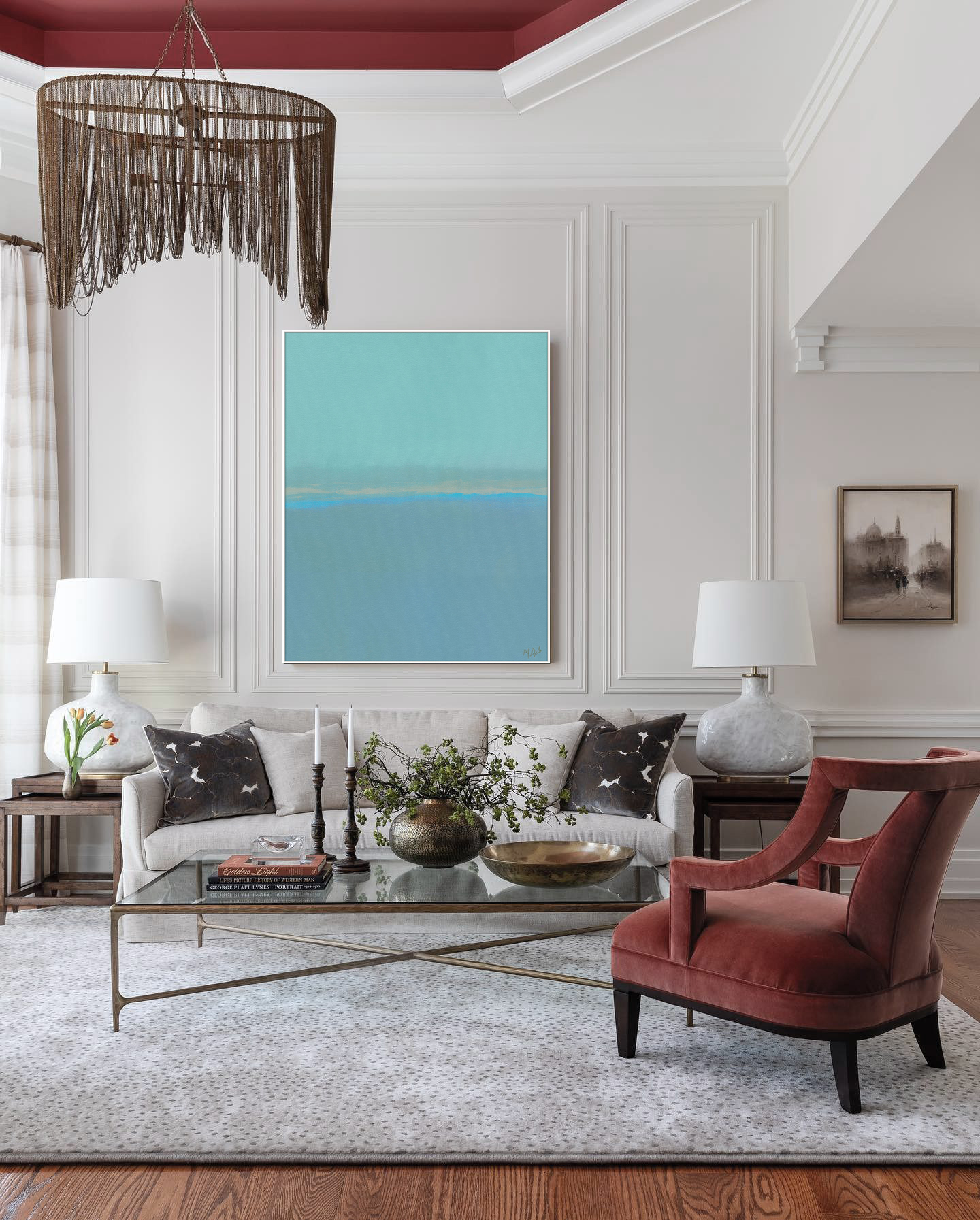 Картина "Фелисити" Louvre Home LHDPT2677MLR - WH