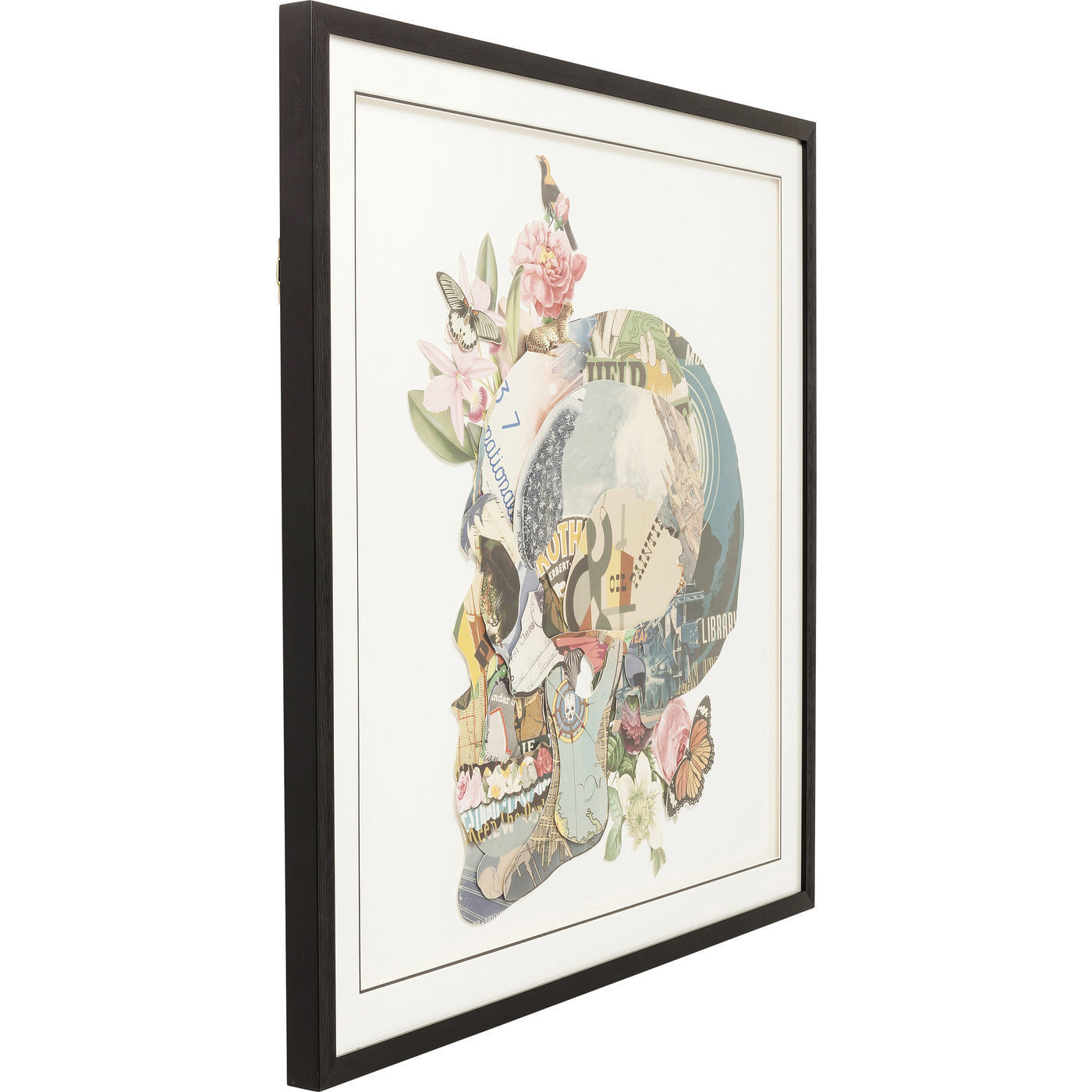 Картина в рамке Skull 60436 KARE