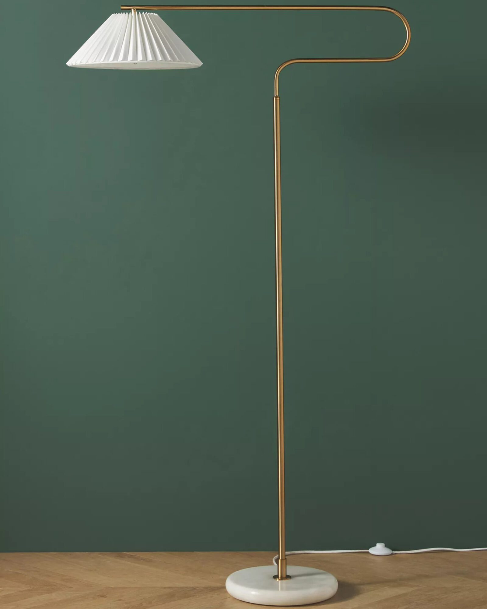 Золотая напольная лампа Харриет Louvre Home LHLFL050348SWL