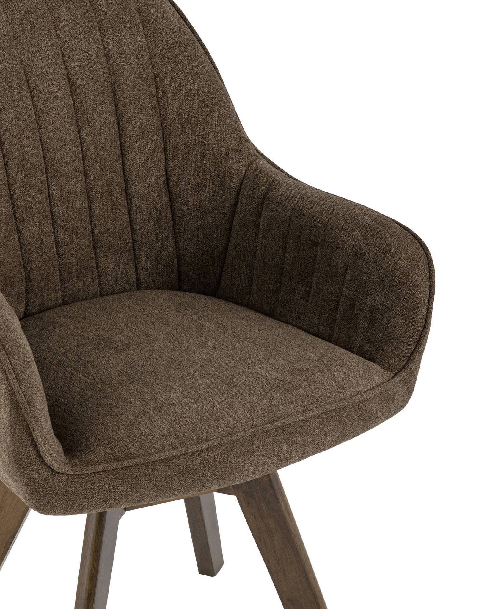 Стул вращающийся MANS коричневый 2 шт. Stool Group