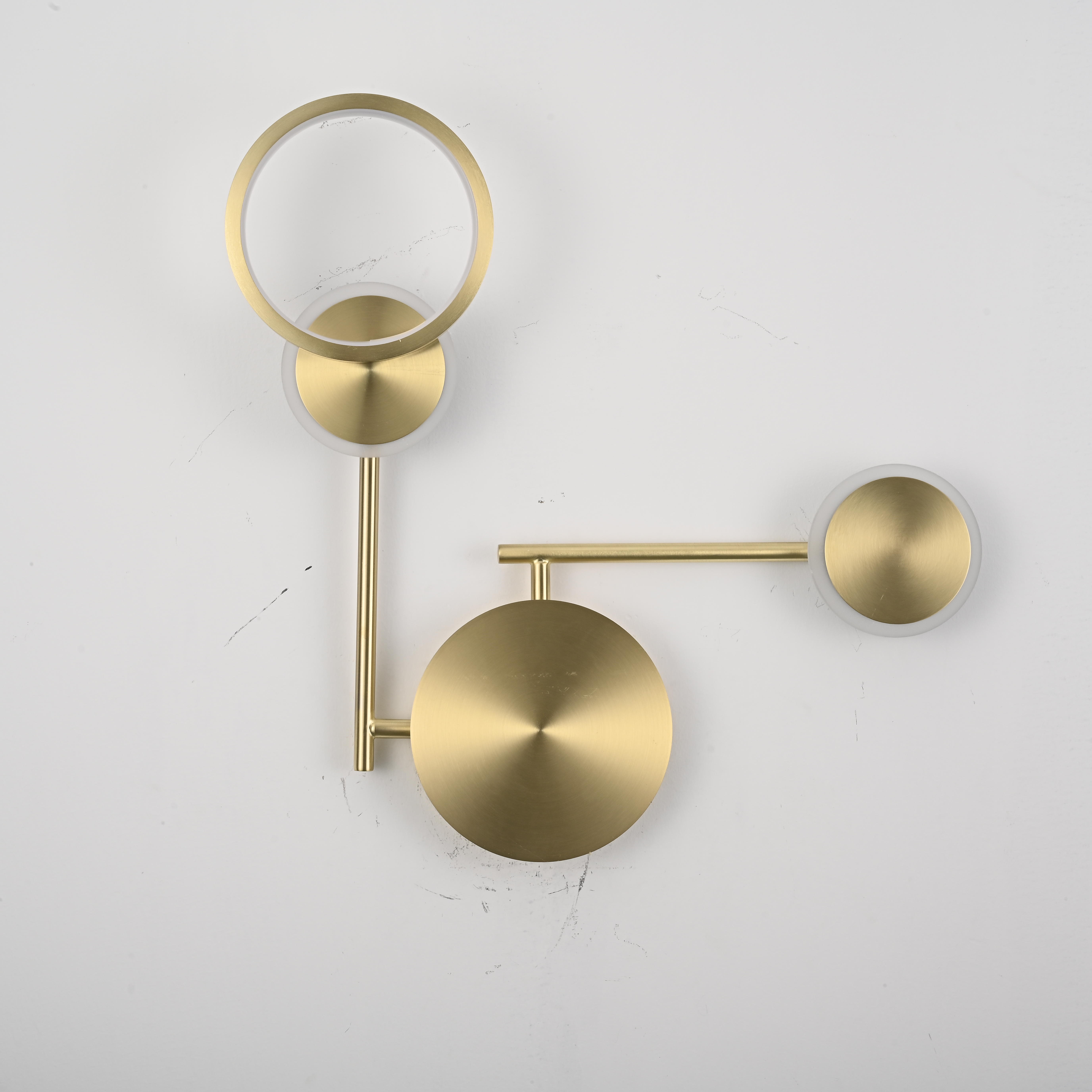 Настенный светильник ZINGY C Brass by ImperiumLoft