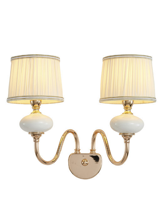 Бра Lumien Hall 1031/2W-GD-WT