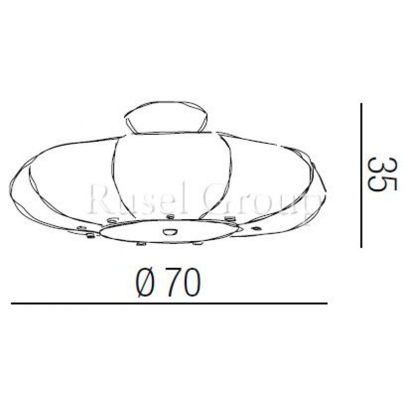 Потолочный светильник Kolarz SOFIA 1106/PL70