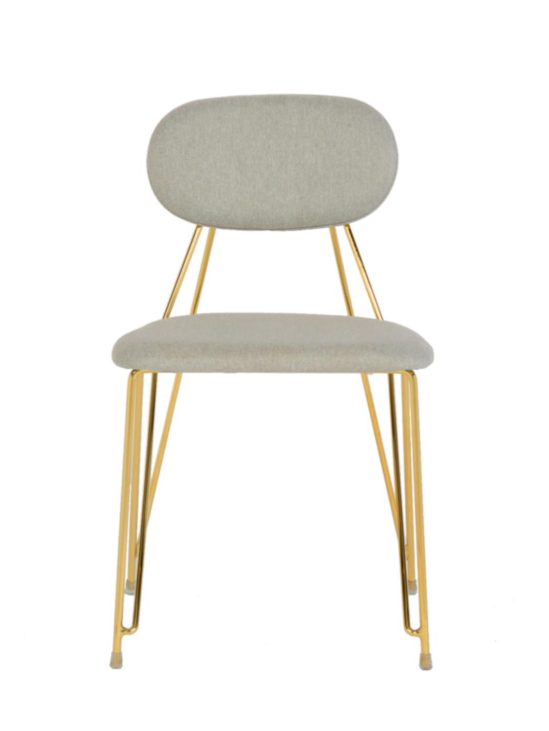 Стул Alice серый Bradex Home FR 0165