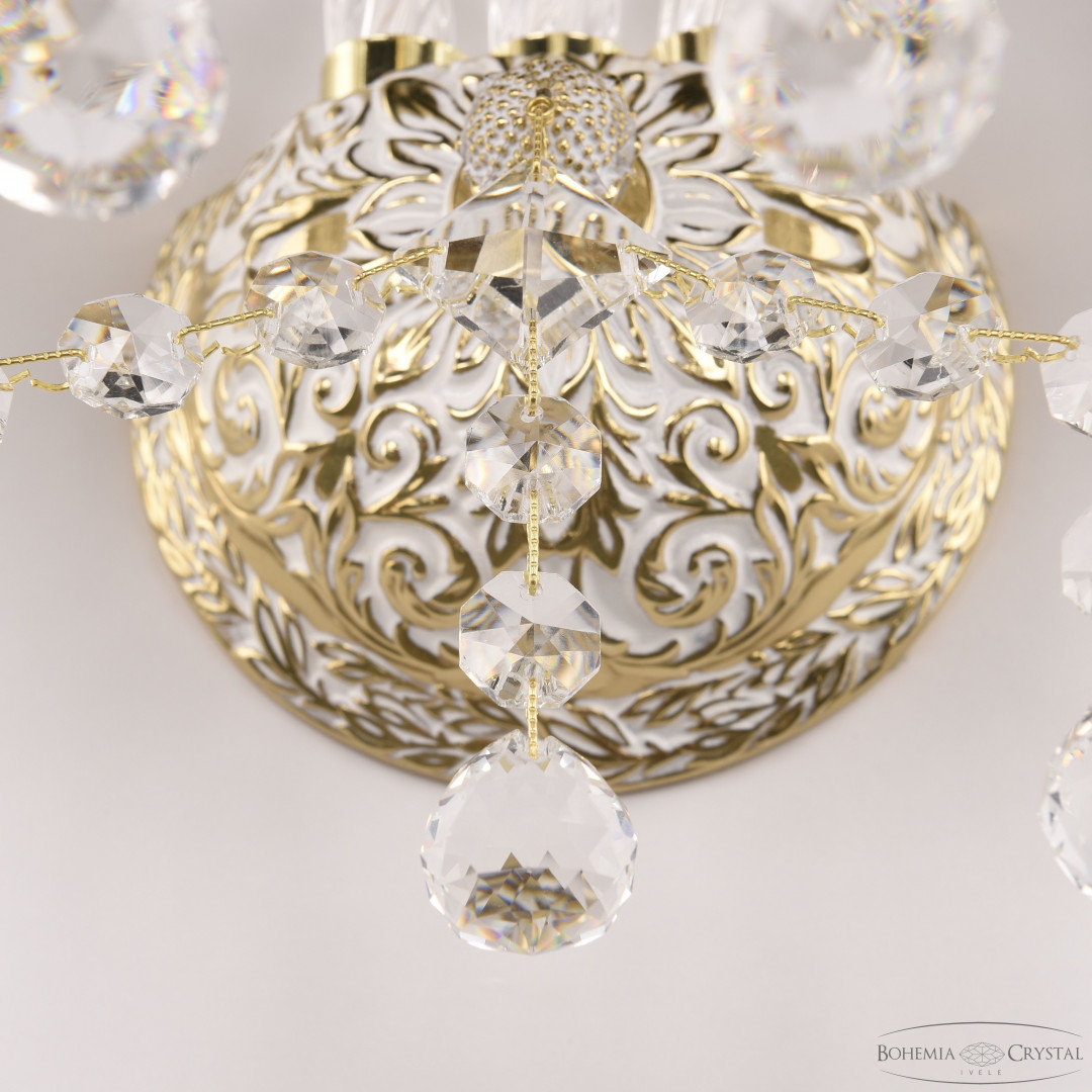Бра хрустальные 16209B/3/141 GW Bohemia Ivele Crystal