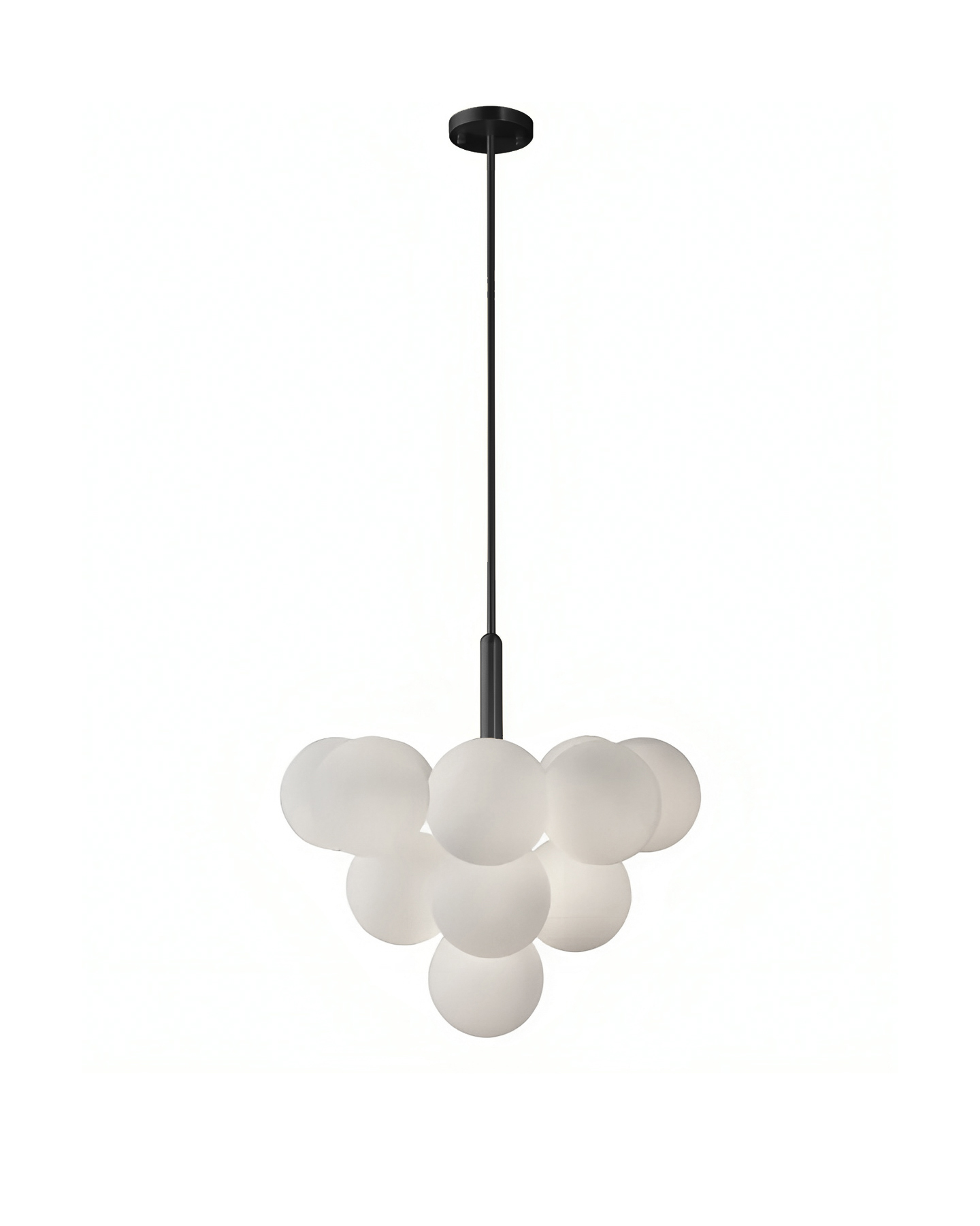 Чёрная люстра Маниса Louvre Home LHLCH260723XNP