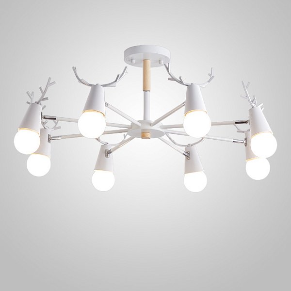 Подвесная люстра DEERCH D90 White by ImperiumLoft