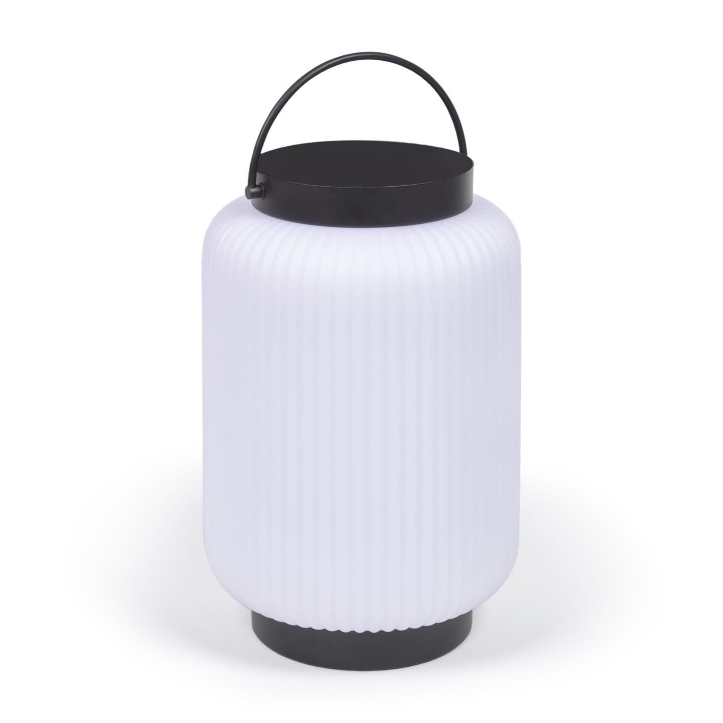 Настольная лампа Verona из полиэтилена и металла с черной отделкой La Forma (ex Julia Grup)