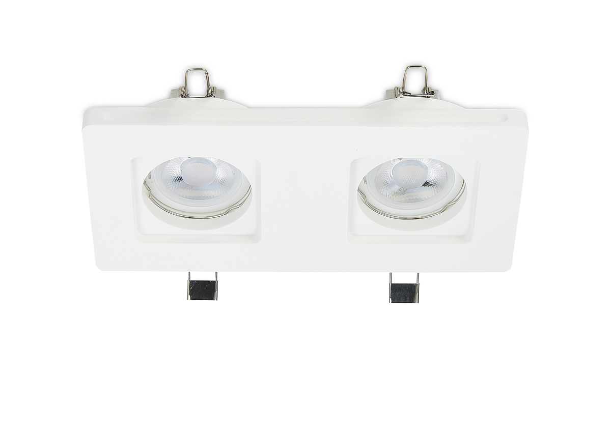 Светильник встраиваемый гипсовый Donolux DL271SQ2W