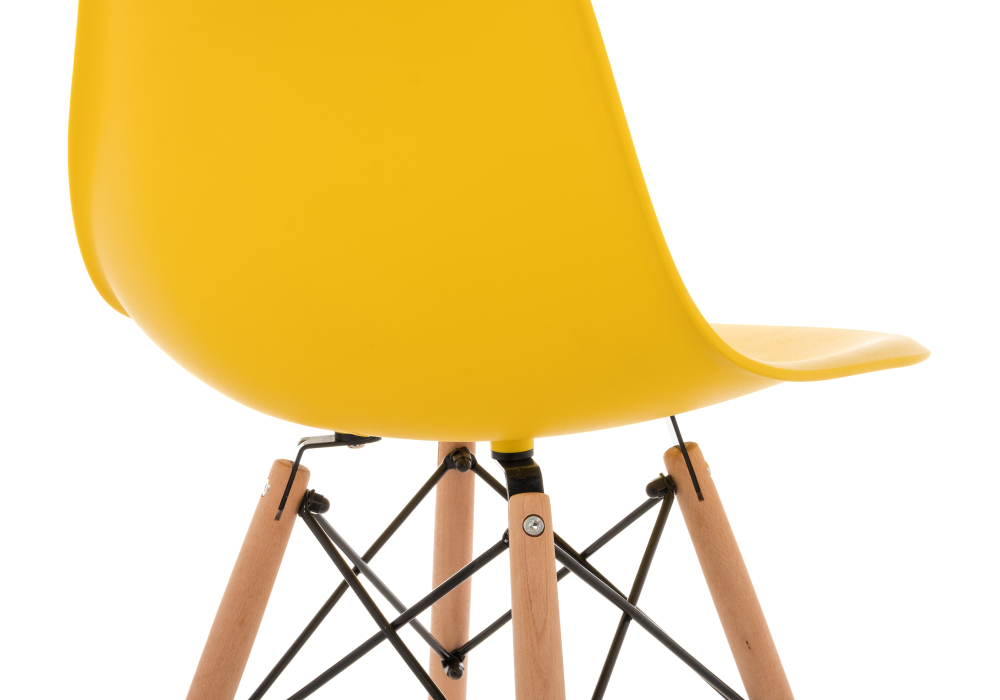 Стул Woodville Eames PC-015 желтый 11178