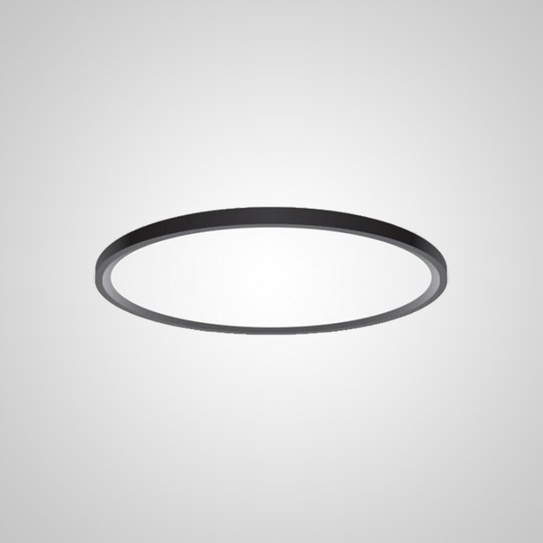 Потолочный светильник EXTRASLIM D40 Black by ImperiumLoft