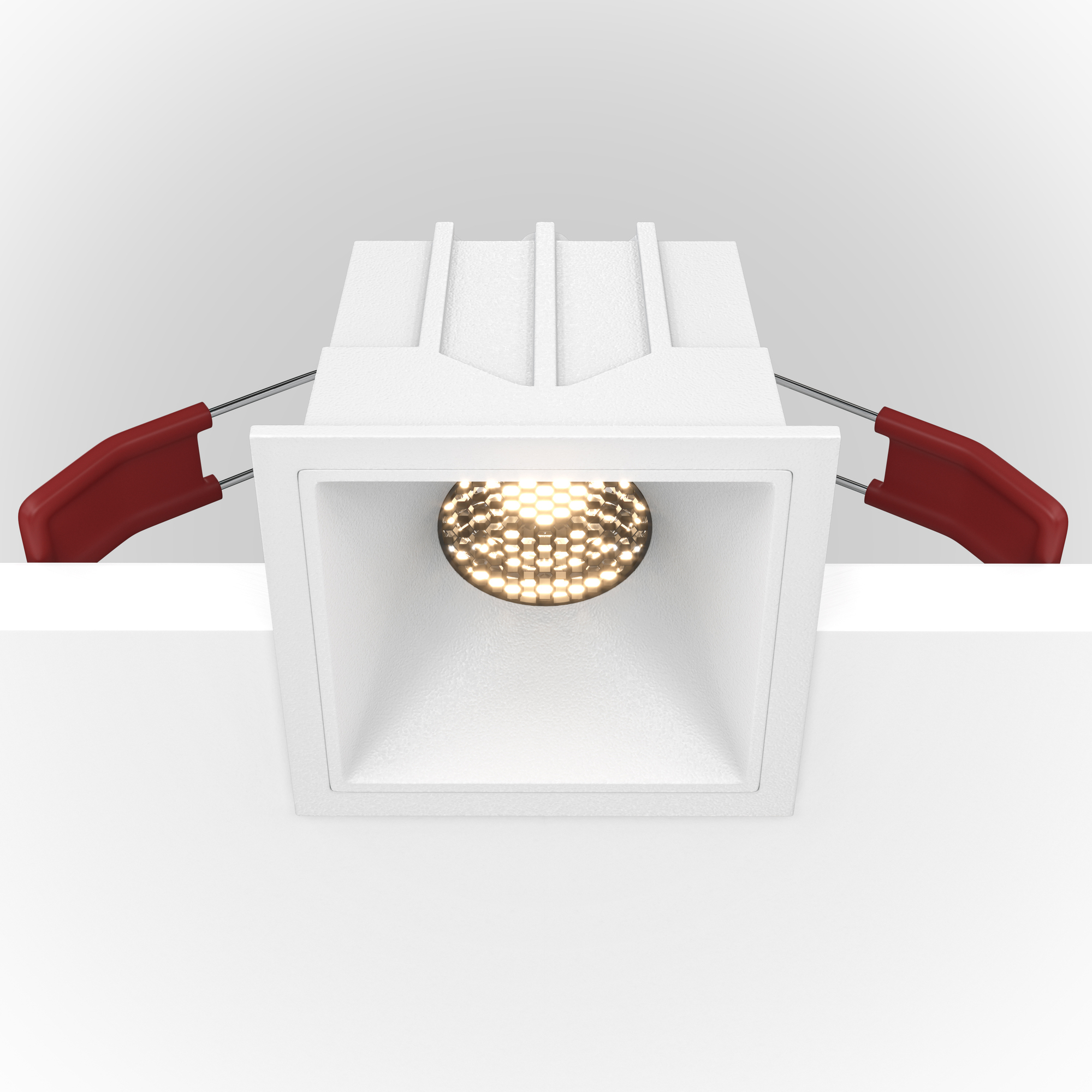 Встраиваемый светильник Maytoni DL043-01-10W4K-SQ-W