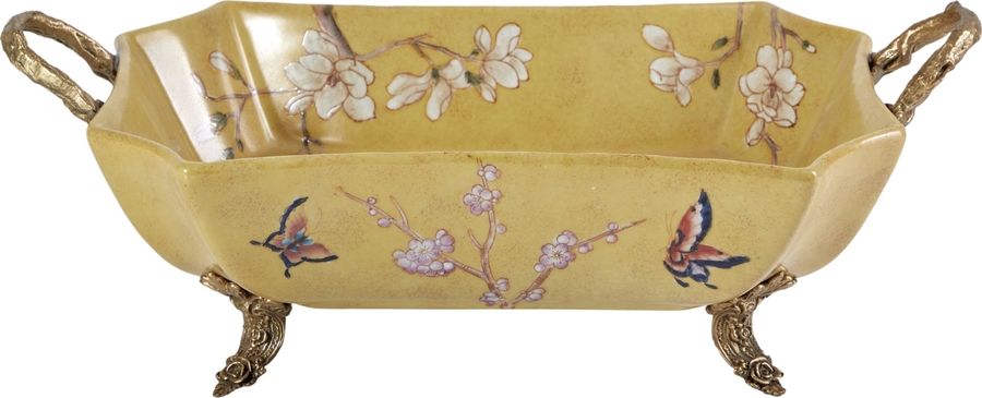 Блюдо с ручками Glasar HB003C/HY2081