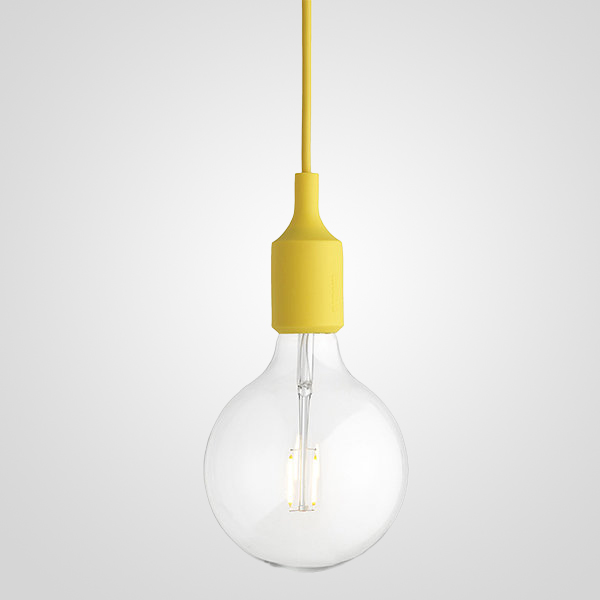 Подвесной Светильник Muuto E27 Yellow By Imperiumloft