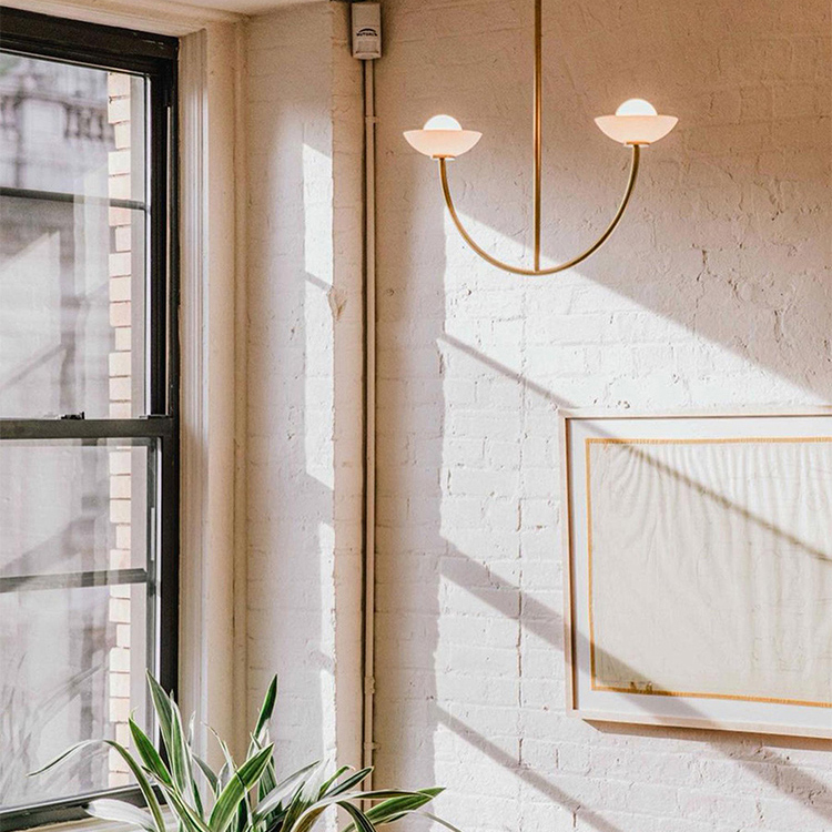 Потолочная люстра INELDA L4 Red by ImperiumLoft